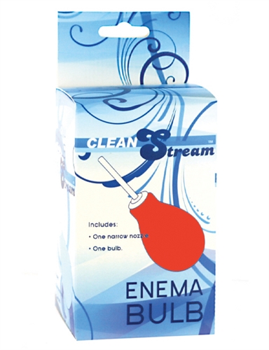 XR Brands - Enema Cleansing Bulb - Red - Anal Toys & Stimulators
