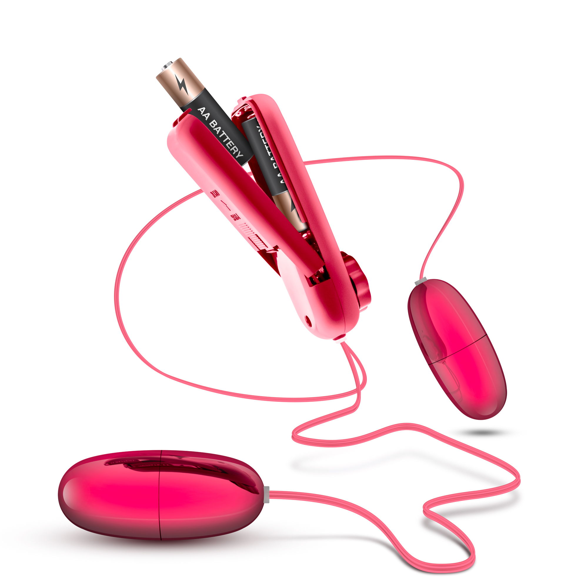 Blush - B Yours Double Pop Eggs - Cerise - Clit Stimulators