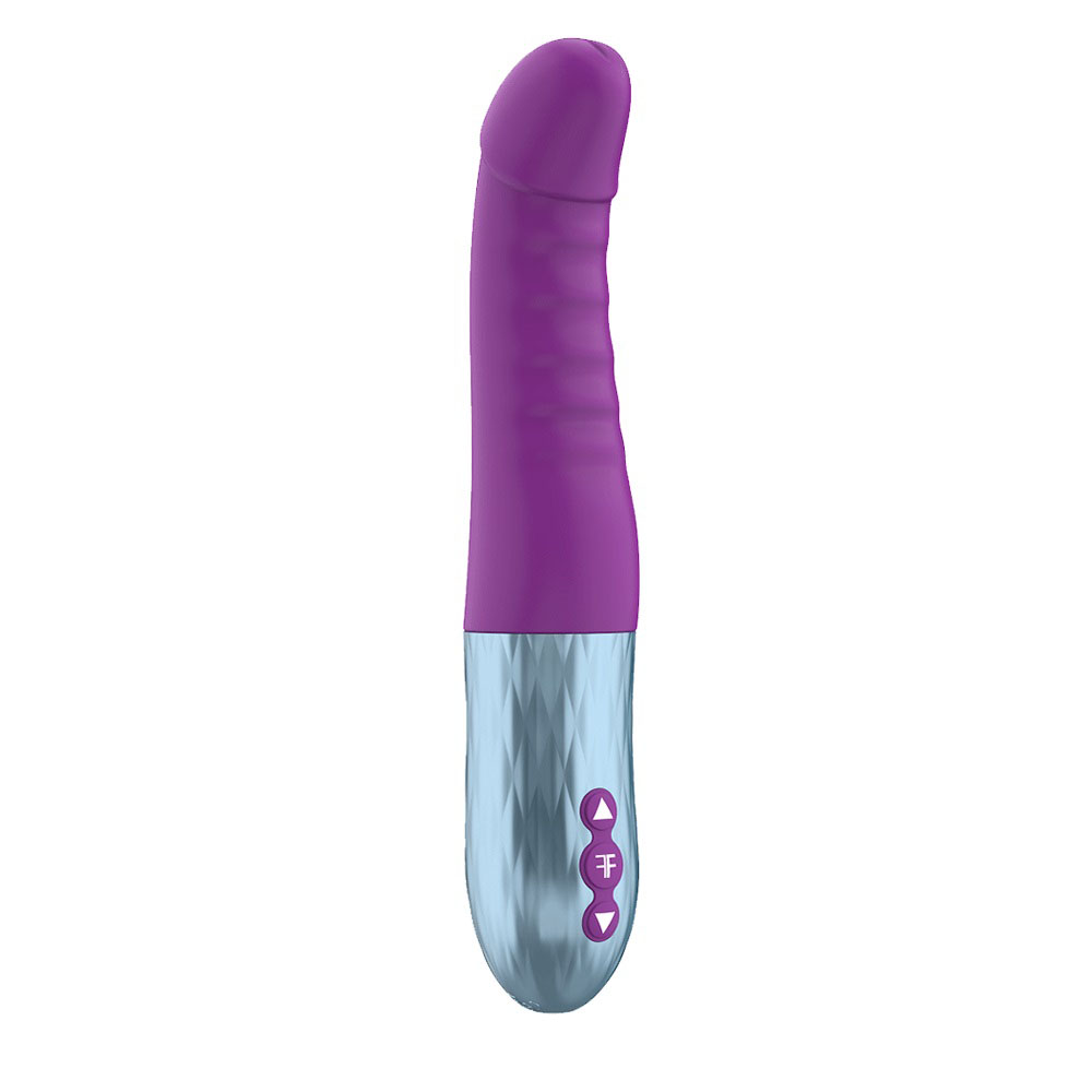 FemmeFunn FemmeFunn Cadenza Rechargeable Silicone Thrusting G-Spot Vibrator Purple