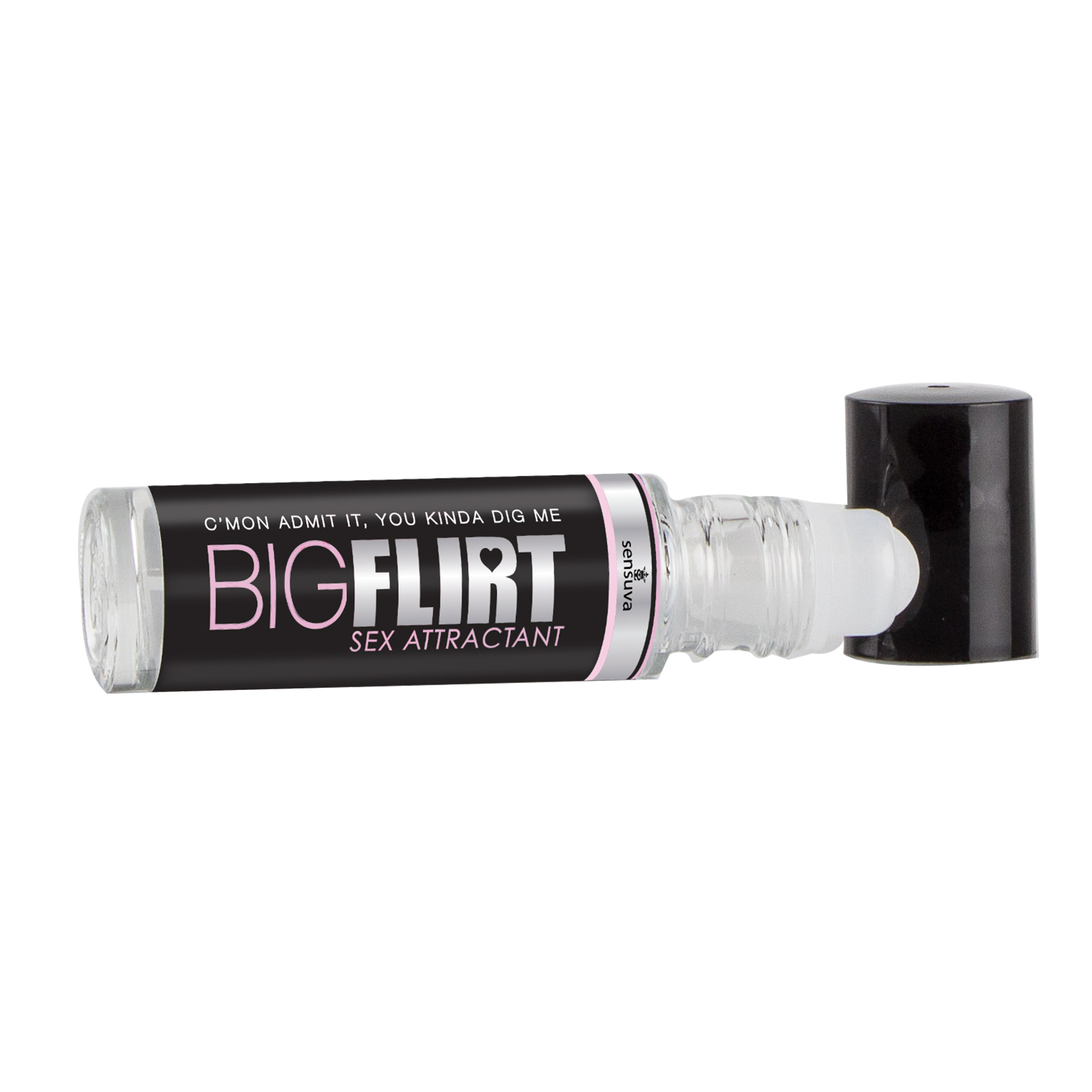Sensuva - Big Flirt Pheromone Infused Sex Attractant 0.34 Fl. Oz. / 10 ml - Bath & Body
