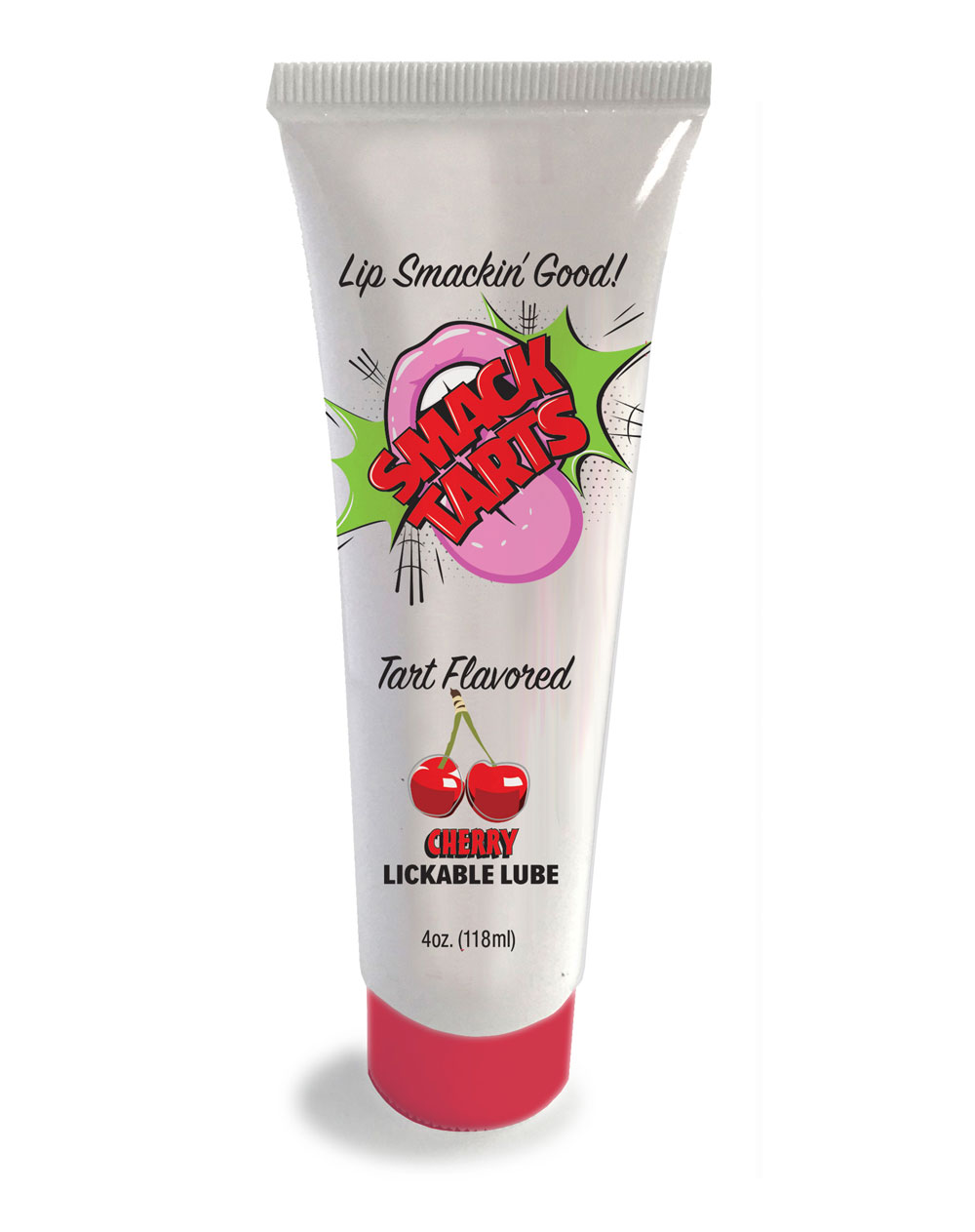 Little Genie - Smack Tarts 2oz Lickable Flavored Lubricant - Cherry - Lubricants, Creams & Glides