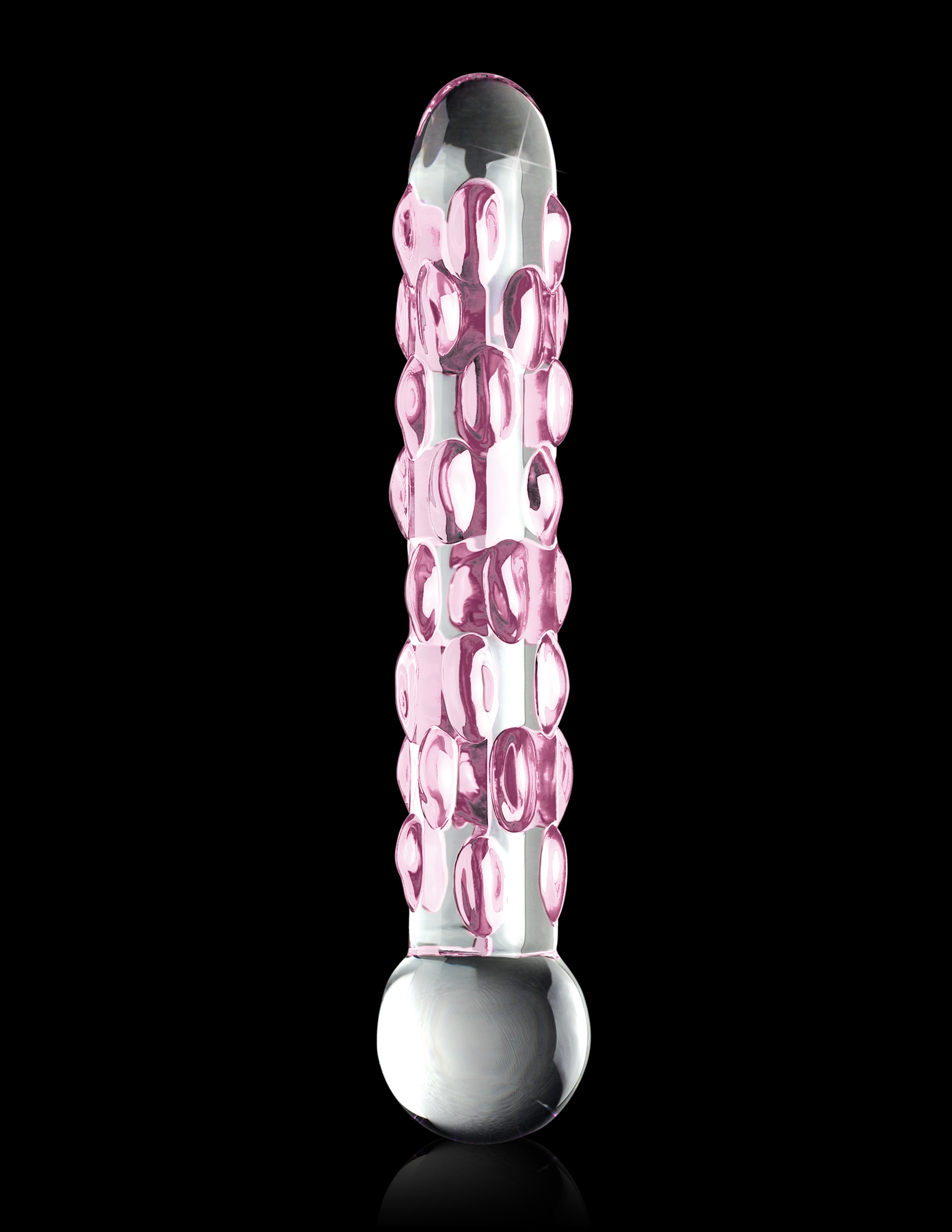 Pipedream - Icicles No. 7 - Clear / Pink - Eco-Friendly