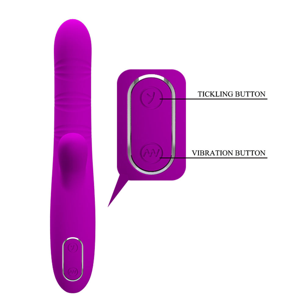 Pretty Love - Pretty Love Angelique Come Hither - Fuchsia - Vibrators