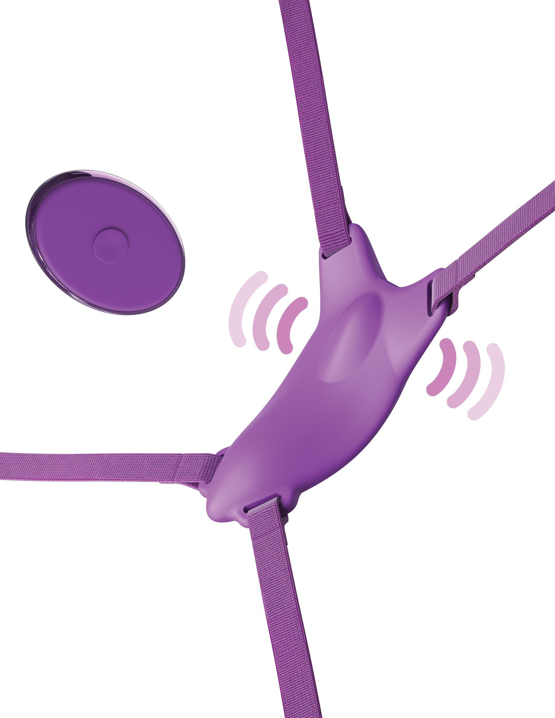 Pipedream - Fantasy For Her Ultimate Butterfly Strap-On Wearable Vibrator - Vibrators - Silicone