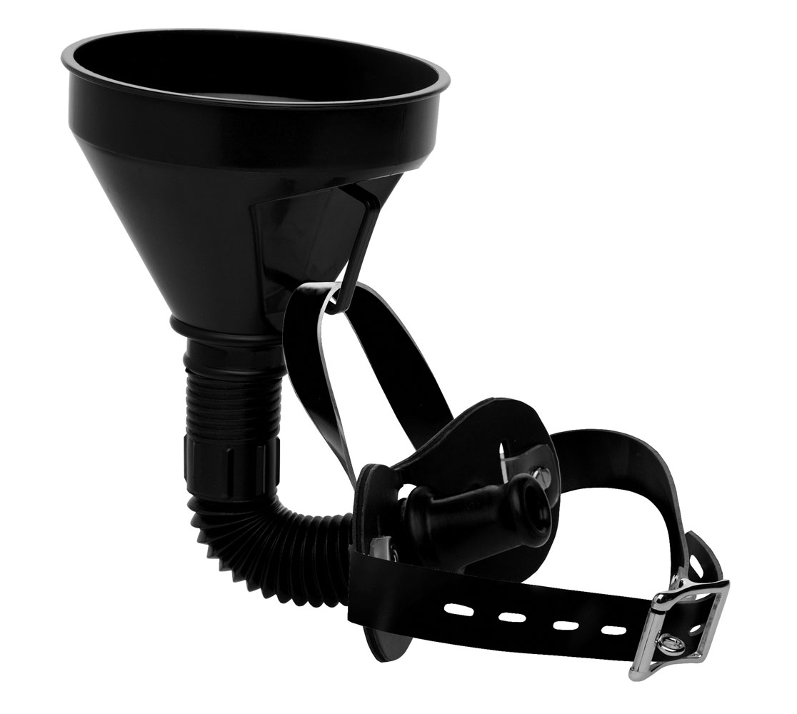 XR Brands - Latrine Extreme Funnel Gag - Bondage & Fetish Toys