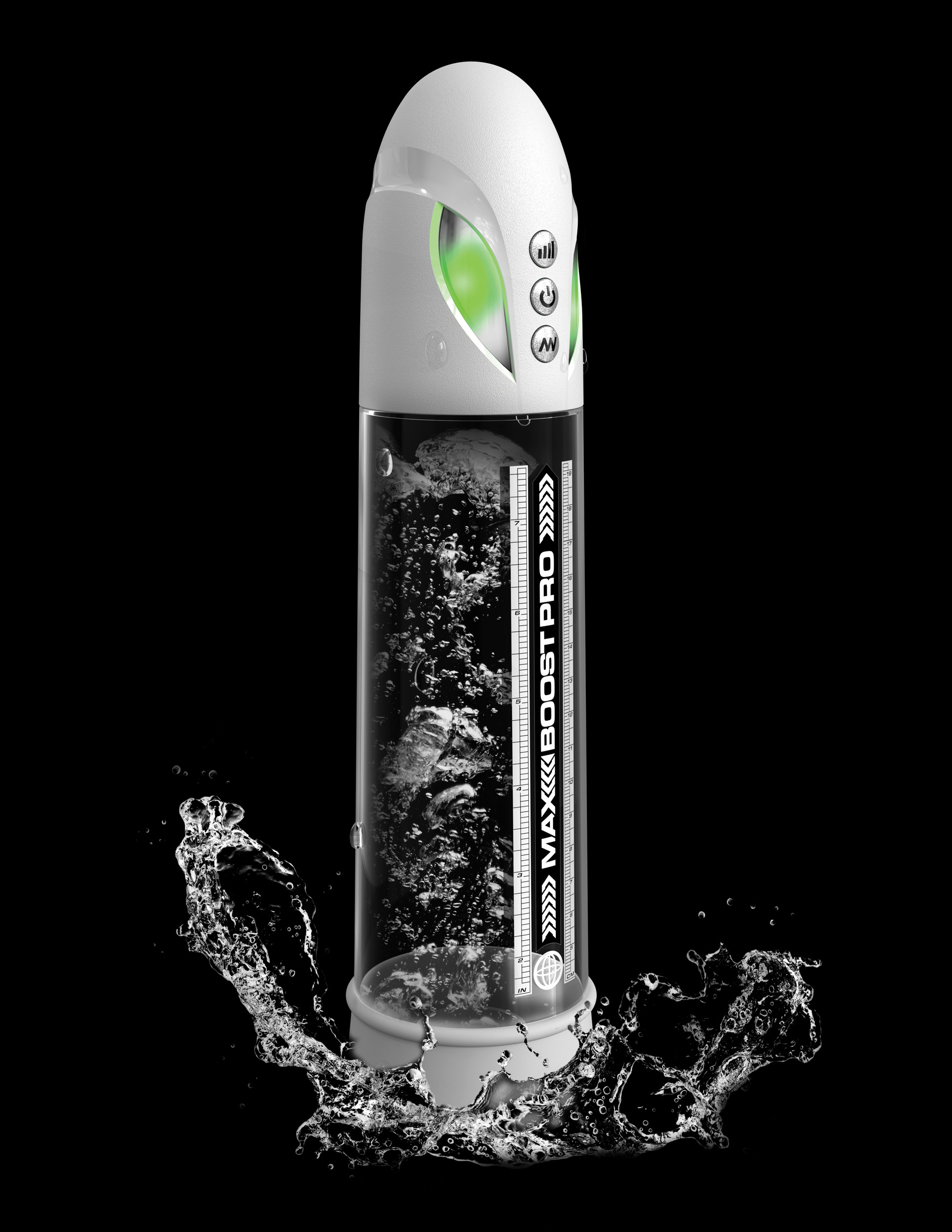 Pipedream - Max Boost Pro Flow - White/clear - Pumps & Enlargers