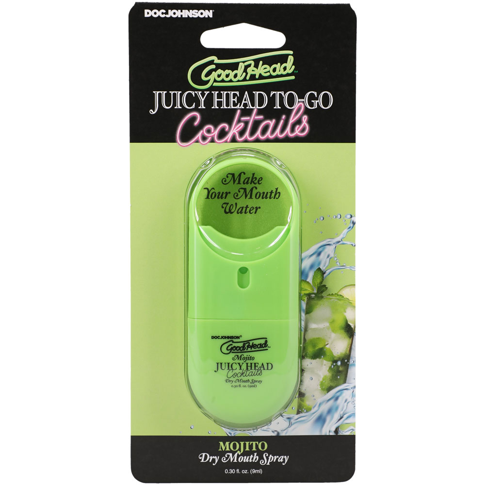 Doc Johnson - GoodHead Juicy Head Cocktails Dry Mouth Spray To-Go Mojito - Supplements & Enhancers