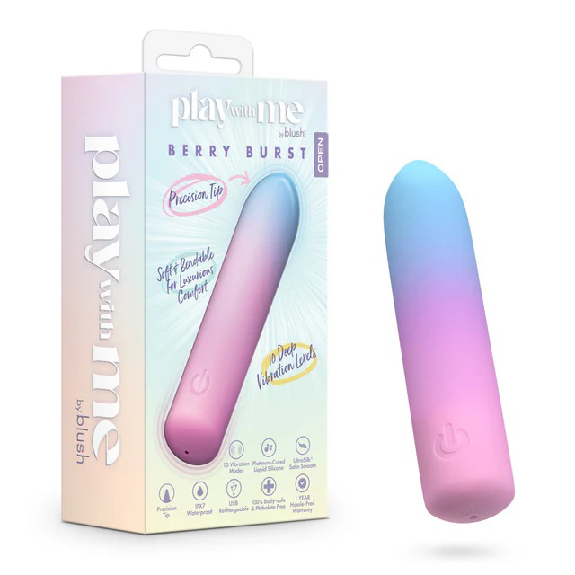 Blush - Play With Me Berry Burst - Vibrators - Silicone