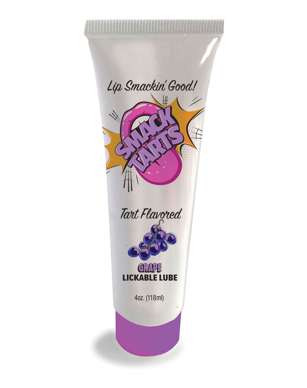 Little Genie - Smack Tarts Lickable Lube Sour Grape 2 oz. - Lubricants, Creams & Glides