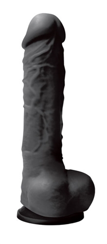 NS Novelties - Colours Pleasures 5 in. Dildo Black - Dildos - Silicone