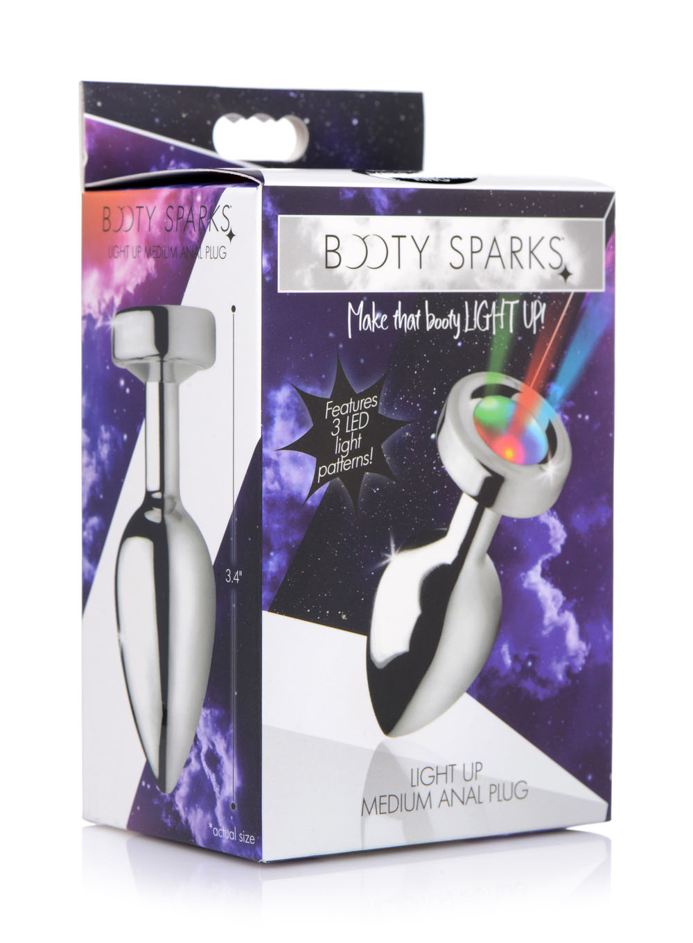 XR Brands - Light Up Medium Anal Plug - Anal Toys & Stimulators