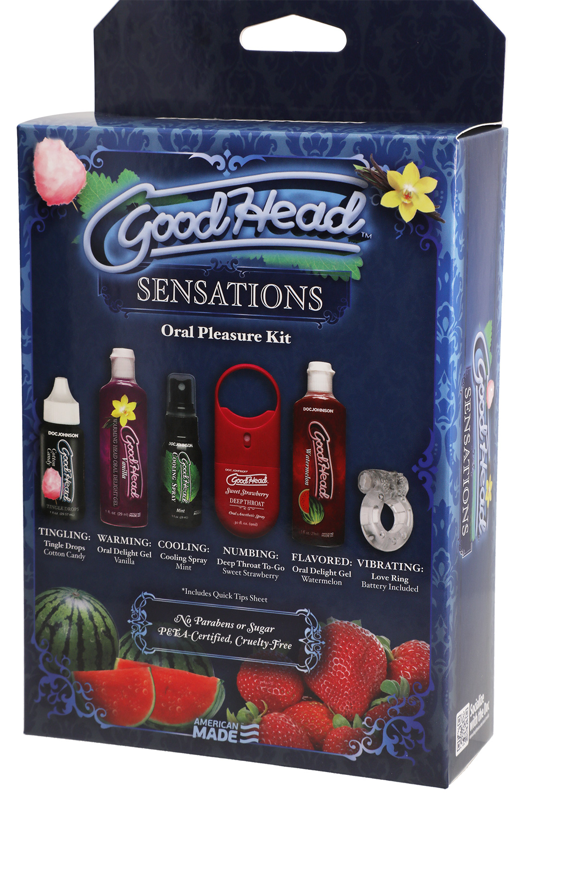 Doc Johnson GoodHead - Sensations Kit - 6 pack