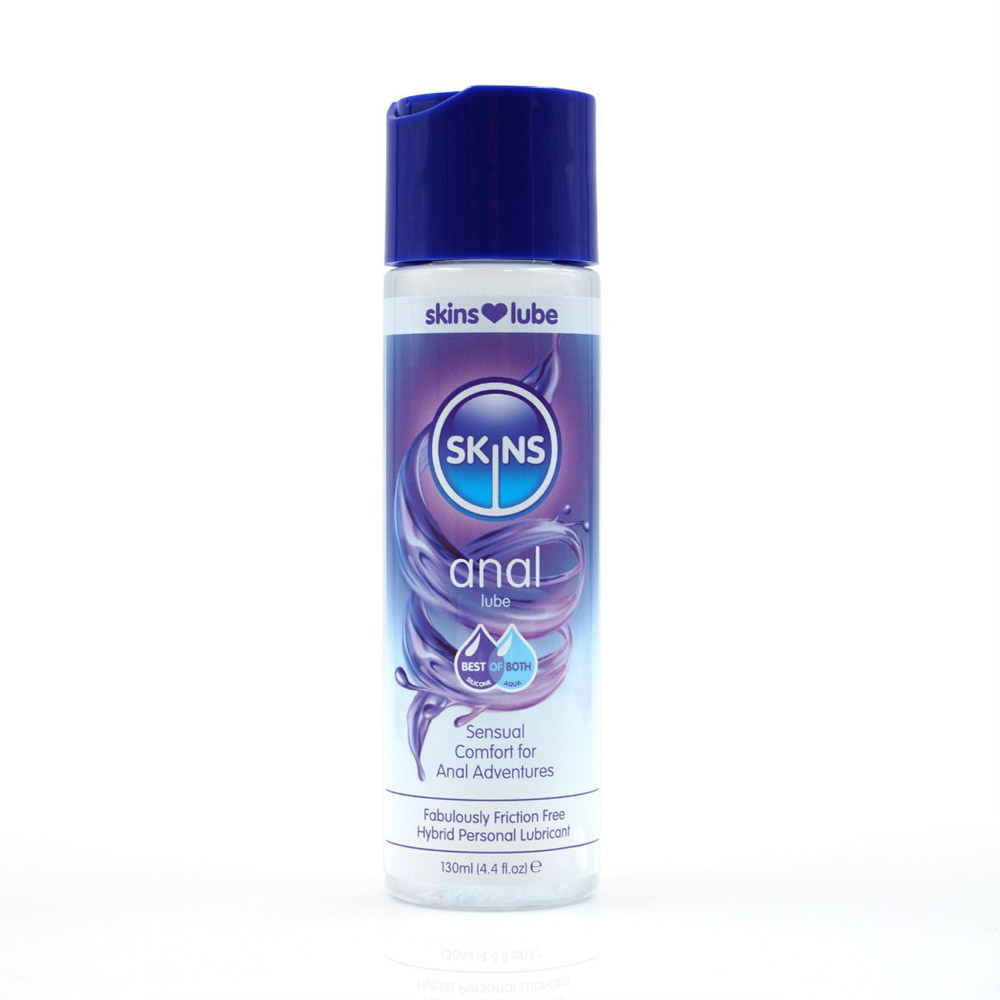 Creative Conceptions - Skins Anal Hybrid Silicone and Water Based Lubricant 4.4 Fl Oz - Lubricants, Creams & Glides