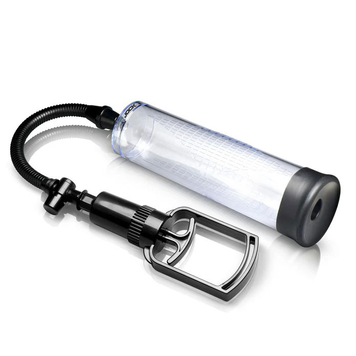 Curve Toys - Amp Up Penis Pump With Pull Rod - Clear - Pumps & Enlargers