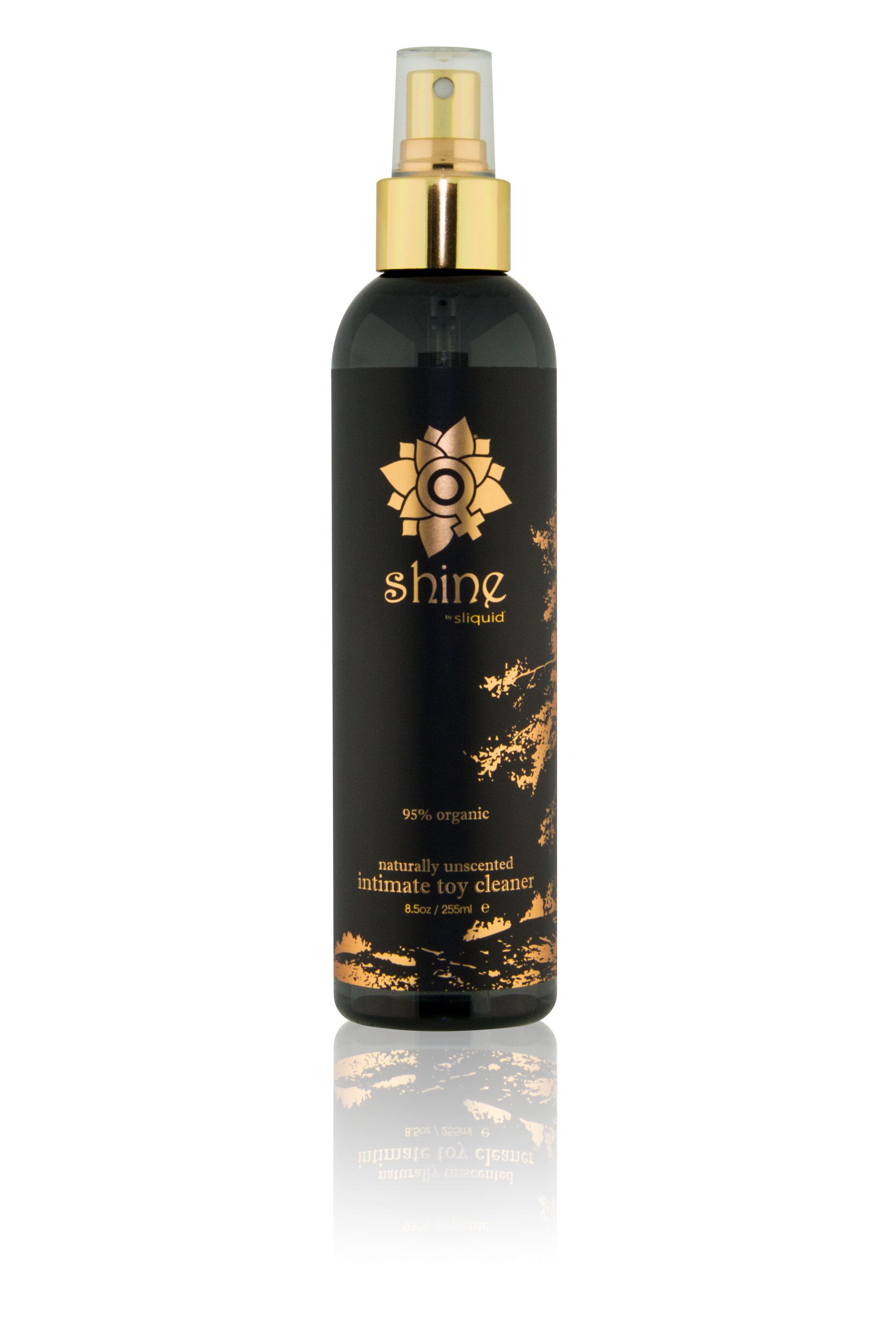 Sliquid - Shine All Natural, Organic Tea Tree Oil Based Toy Cleaner - 8.5 Oz - Toy Cleaners