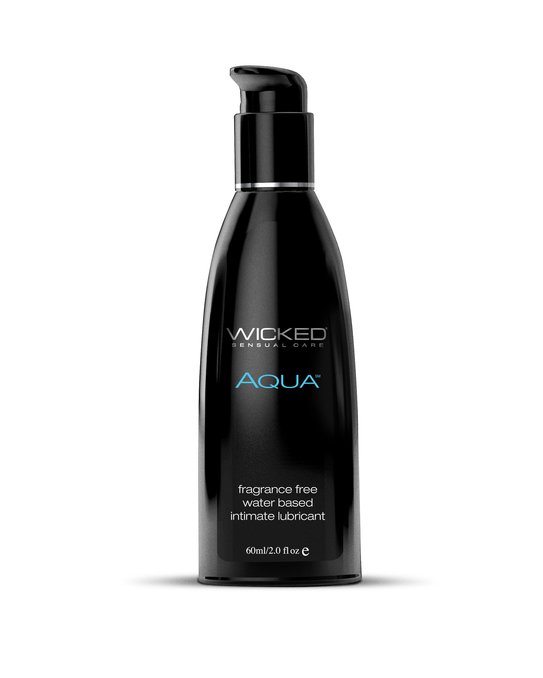 Wicked Sensual Care - Aqua Water-Based Lubricant - 2 Fl. Oz. - Lubricants, Creams & Glides