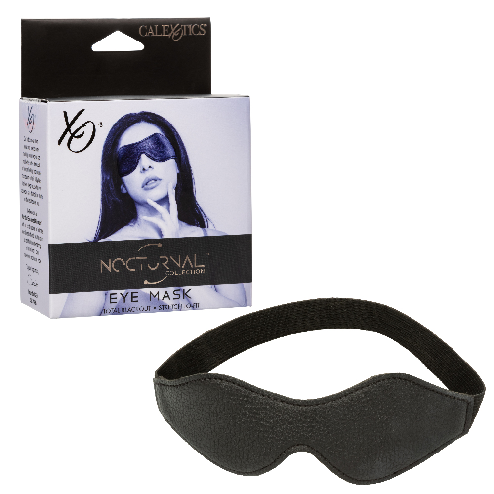 CalExotics - Nocturnal Collection Eye Mask - Black - Bondage & Fetish Toys