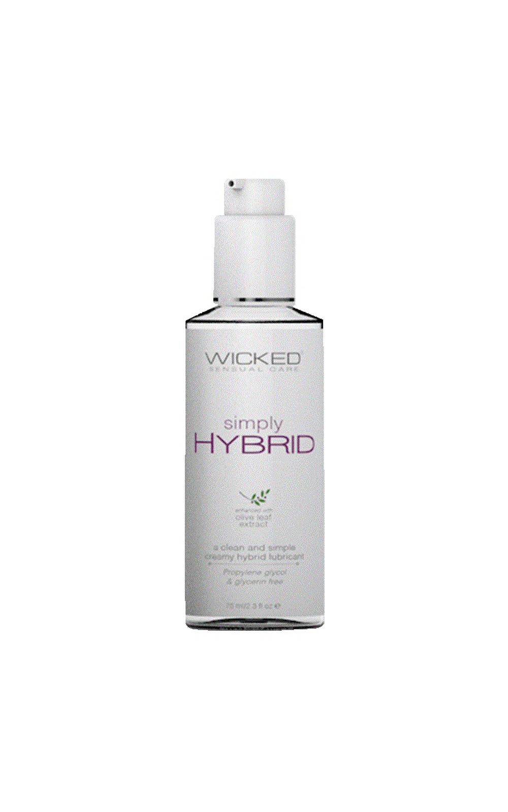 Wicked - Wicked Simply Hybrid Lubricant 2.3 oz. - Lubricants, Creams & Glides - Liquid