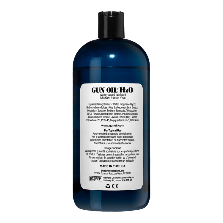 Gun Oil Pink Lubricant - Gun Oil H2O - 32 Oz. - Lubricants, Creams & Glides