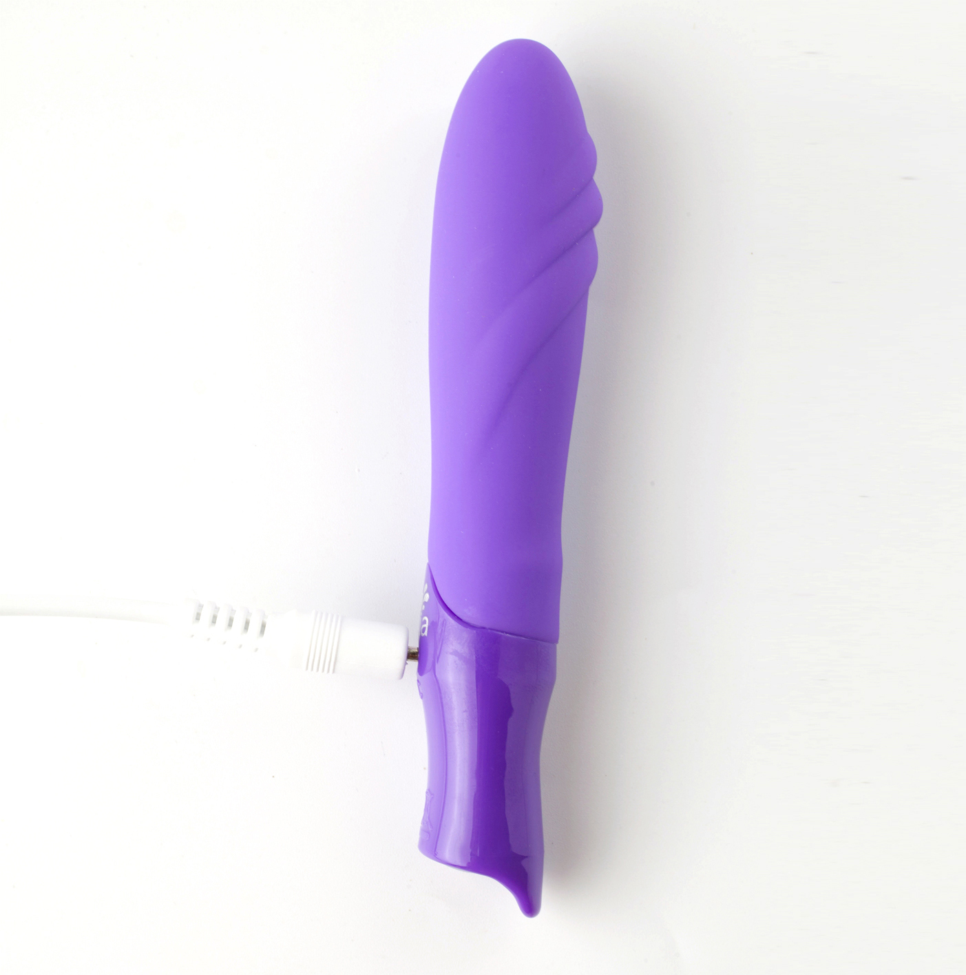 Maia Toys - Margo Silicone Textured Bullet Vibrator - Neon Purple - Vibrators