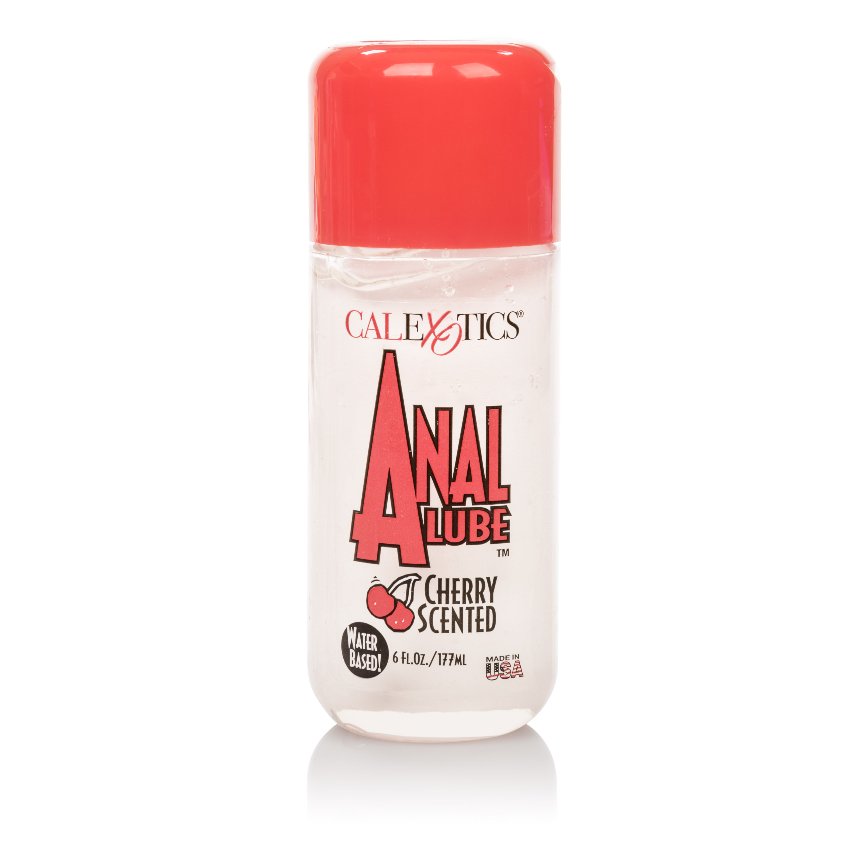 CalExotics - Anal Lube 6 Oz - Cherry Scented - Anal Toys & Stimulators