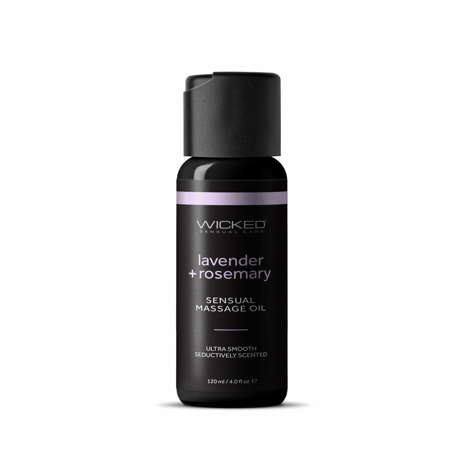 Wicked Sensual Care - Lavender + Rosemary Massage Oil 4oz - Bath & Body - Liquid