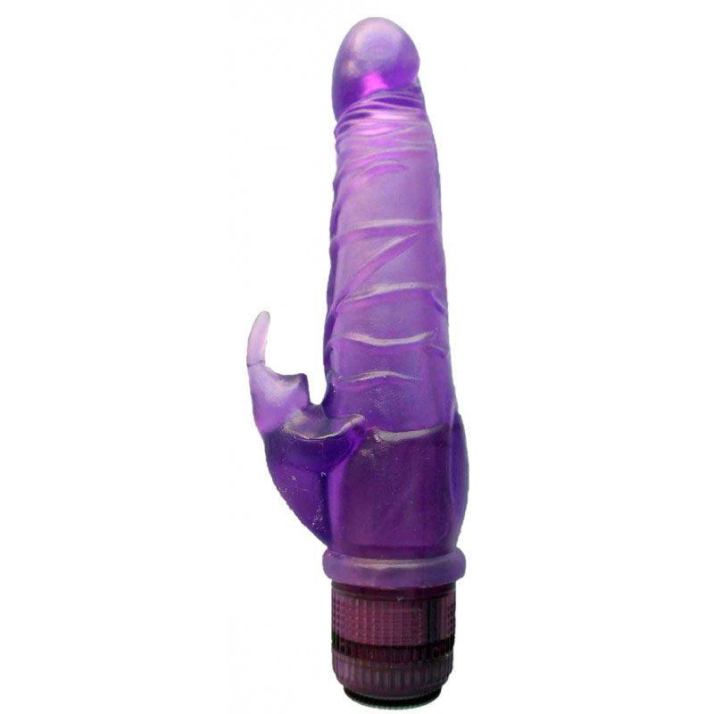 Hott Products - Wet Dreams Rapid Rabbit Purple - Vibrators - TPE/TPR/Elastomers