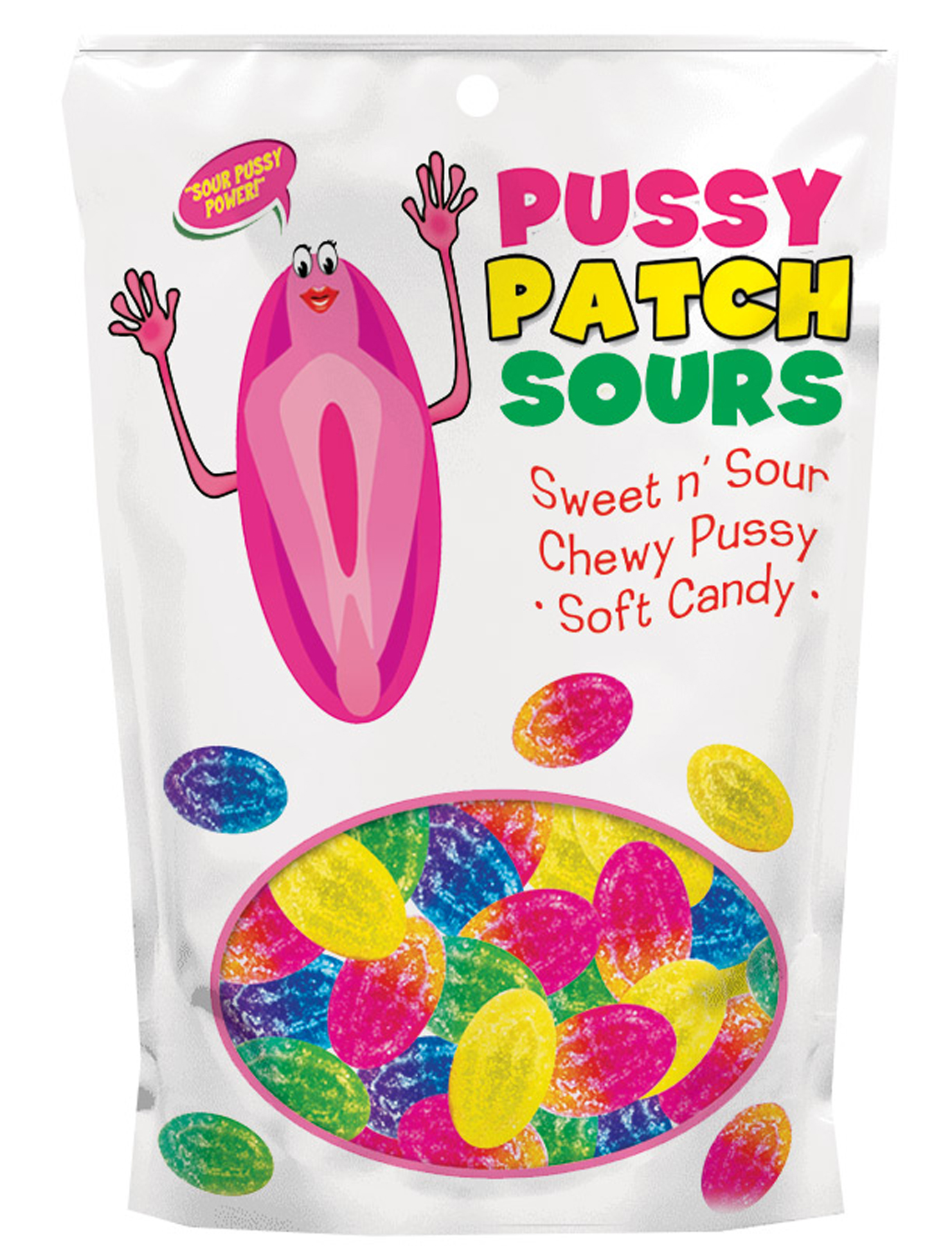 Hott Products - Pussy Patch Sours - Each - Bachelor & Bachelorette Items