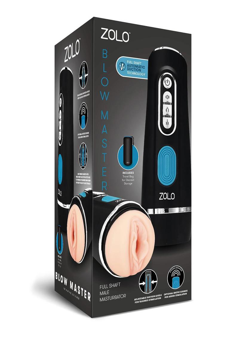 XGEN - Zolo Blow Master - Black - Masturbation Aids for Males
