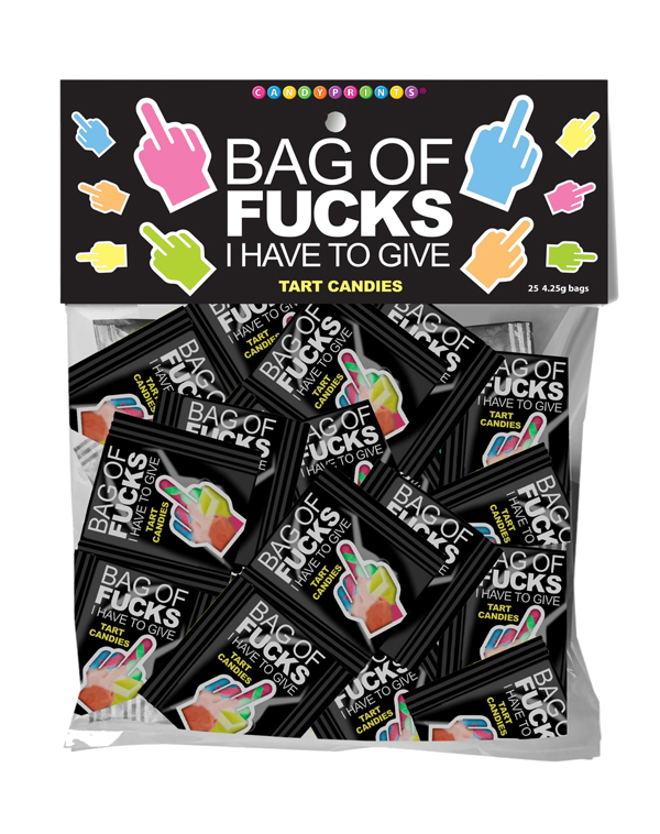 Little Genie - Bag of Fucks I Have to Give Bag of 25 Count - Edible