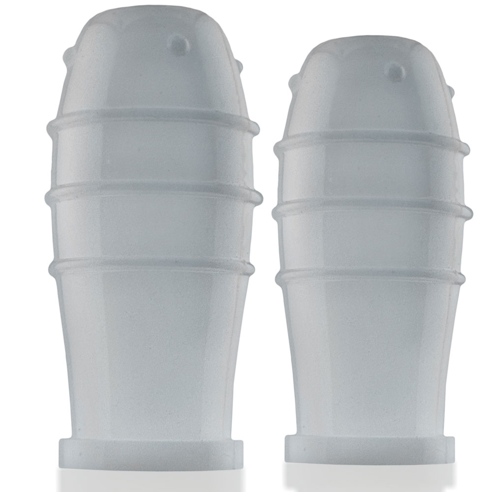 Oxballs - Lankyz Silicone Nipsuckers - Clear Silicone - Nipple Stimulators