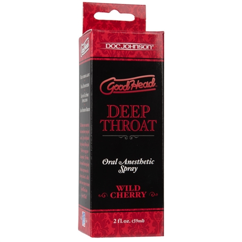 Doc Johnson - Good Head Throat Spray - Wild Cherry - Lubricants, Creams & Glides