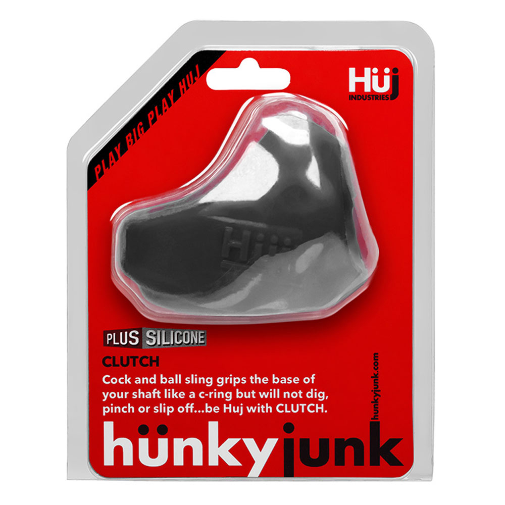 Oxballs - Hunkyjunk Clutch Cock Ball Sling - Tar - Cockrings