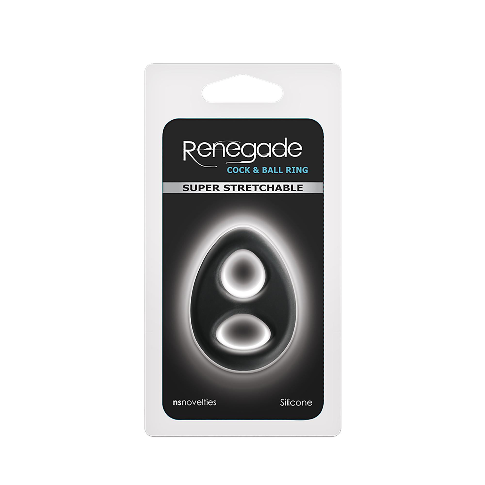 nsnovelties - Renegade - Romeo Soft Ring - Black - Cockrings