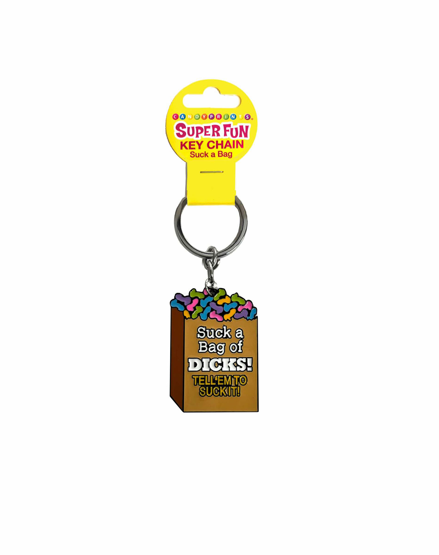 Little Genie - Super Fun Key Chain, Suck a Bag of Dicks - Party Supplies