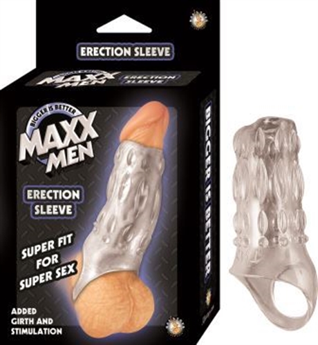 Nasstoys - Maxx Men Erection Sleeve - Clear - Cockrings