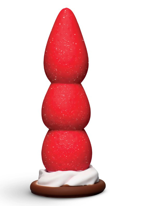 XR Brands - Strawberry Sweet Cream Premium Silicone Dildo - Dildos & Dongs