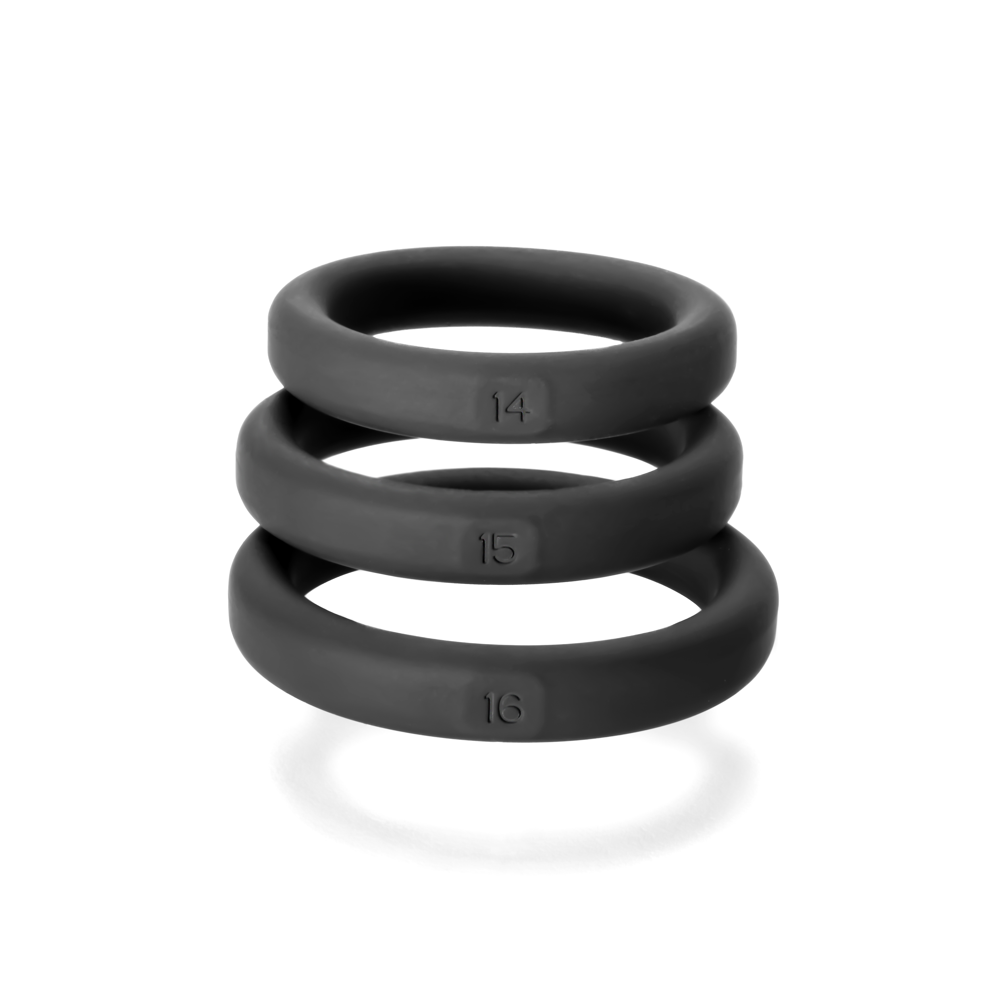 Perfect Fit - Xact- Fit 3 Premium Silicone Rings - #14, #15, #16 - Cockrings