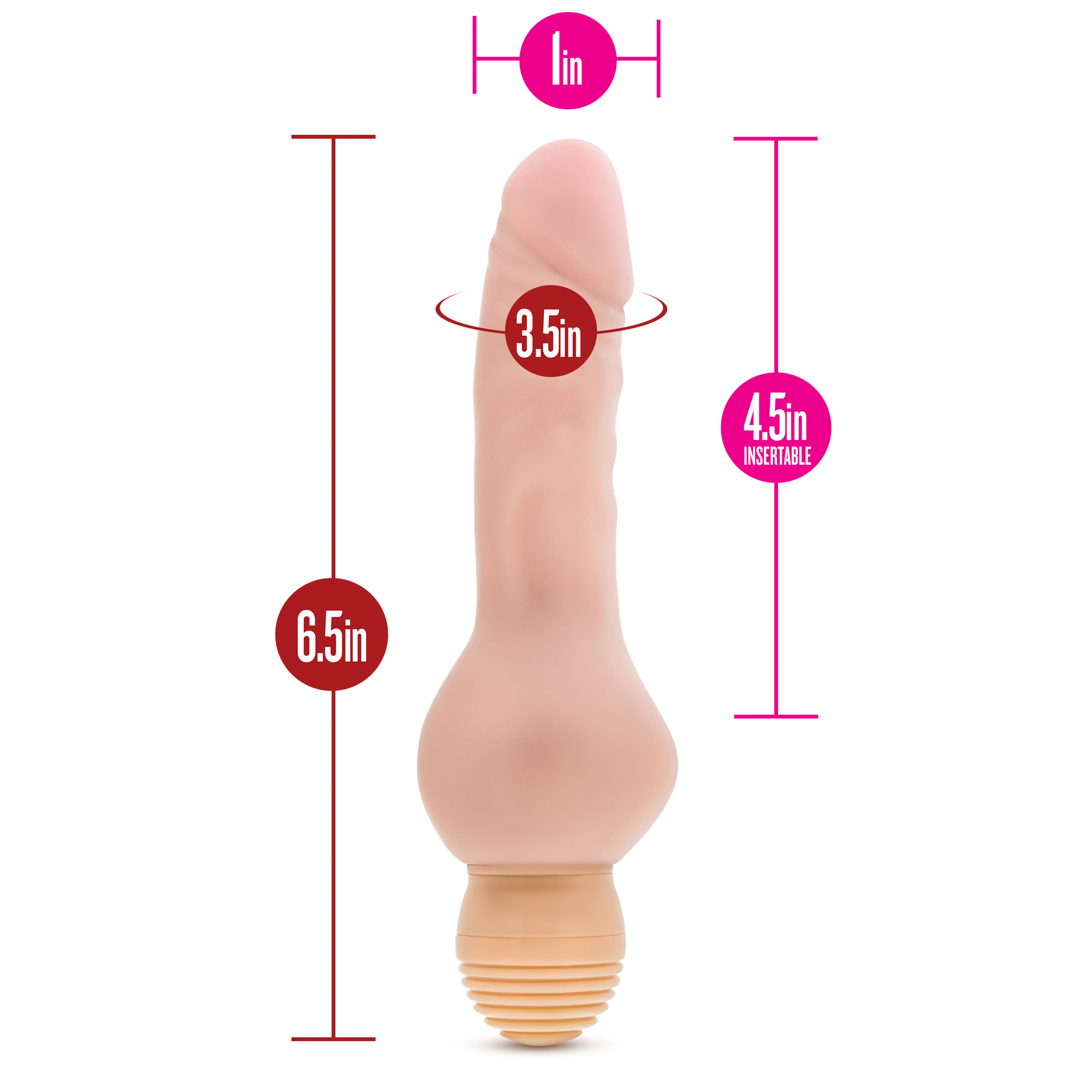 Blush - X5 Mr. Right Now - Vanilla - Vibrators