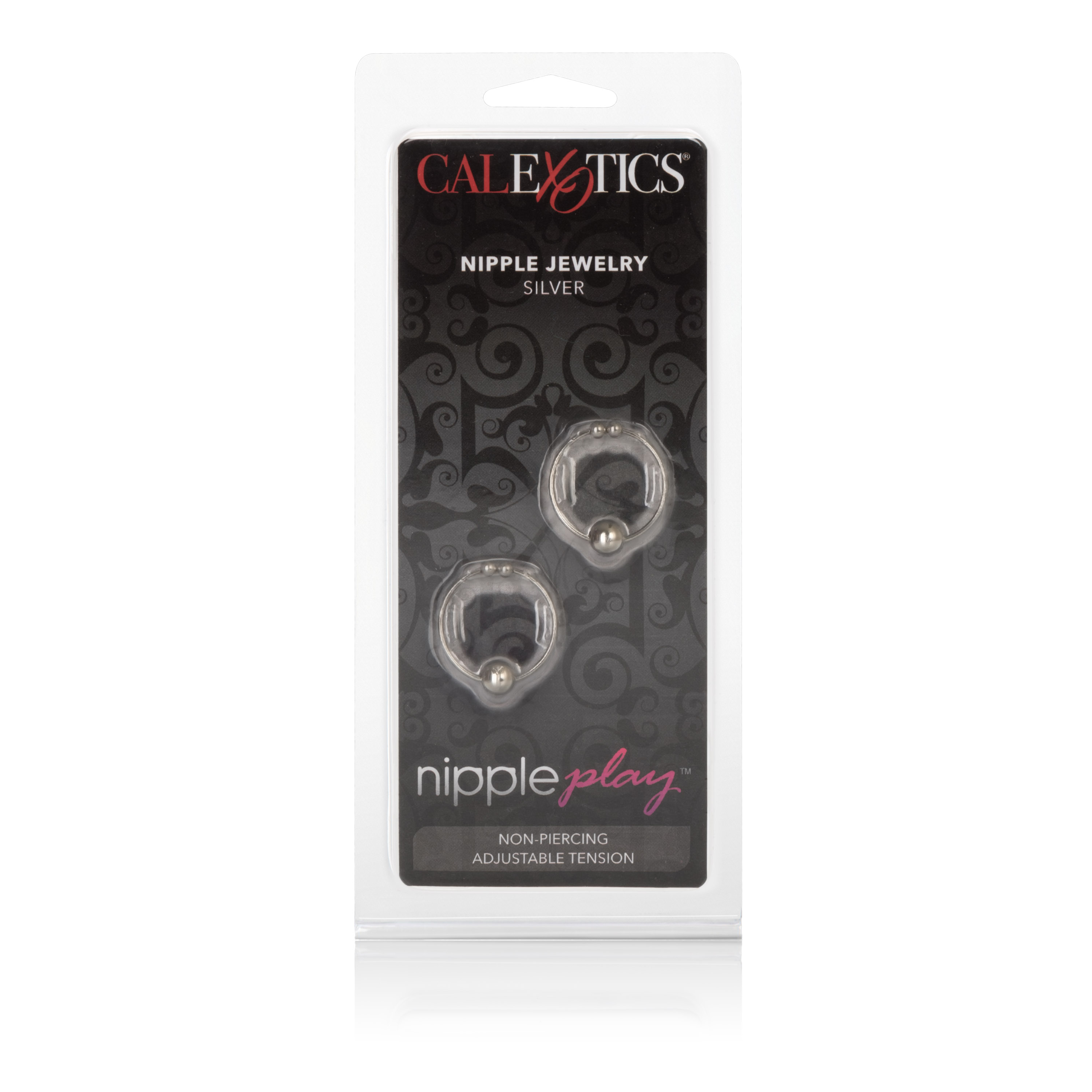 CalExotics - Nipple Play Nipple Jewelry - Silver - Body Jewelry (Non Piercing)