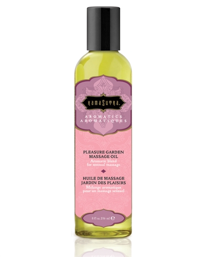 Kama Sutra - Aromatic Massage Oil - Pleasure Garden - 8 Fl. Oz. - Bath & Body