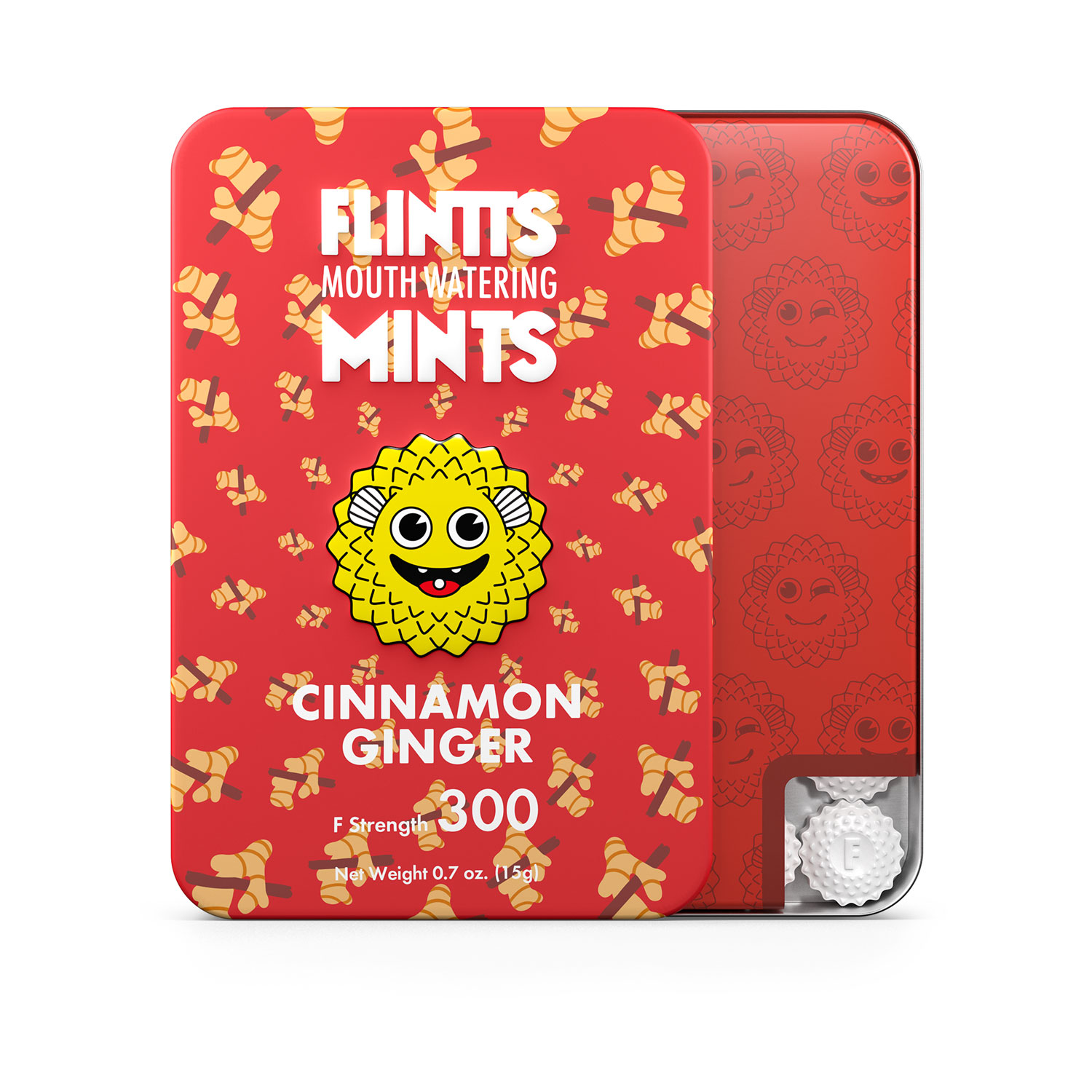 Flintts Mints - Flintts Mouth Watering Mints Cinnamon Ginger - F-Strength 300 - Lubricants, Creams & Glides