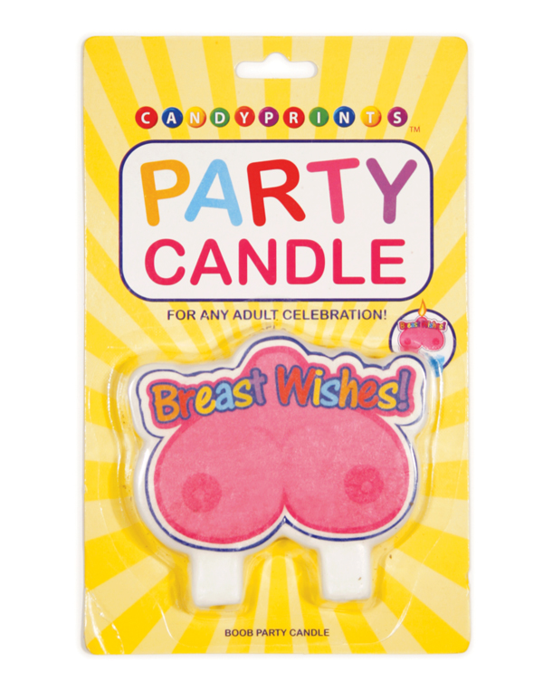 Little Genie - Breast Wishes Boobie Party Candle - Gag Gifts & Novelties