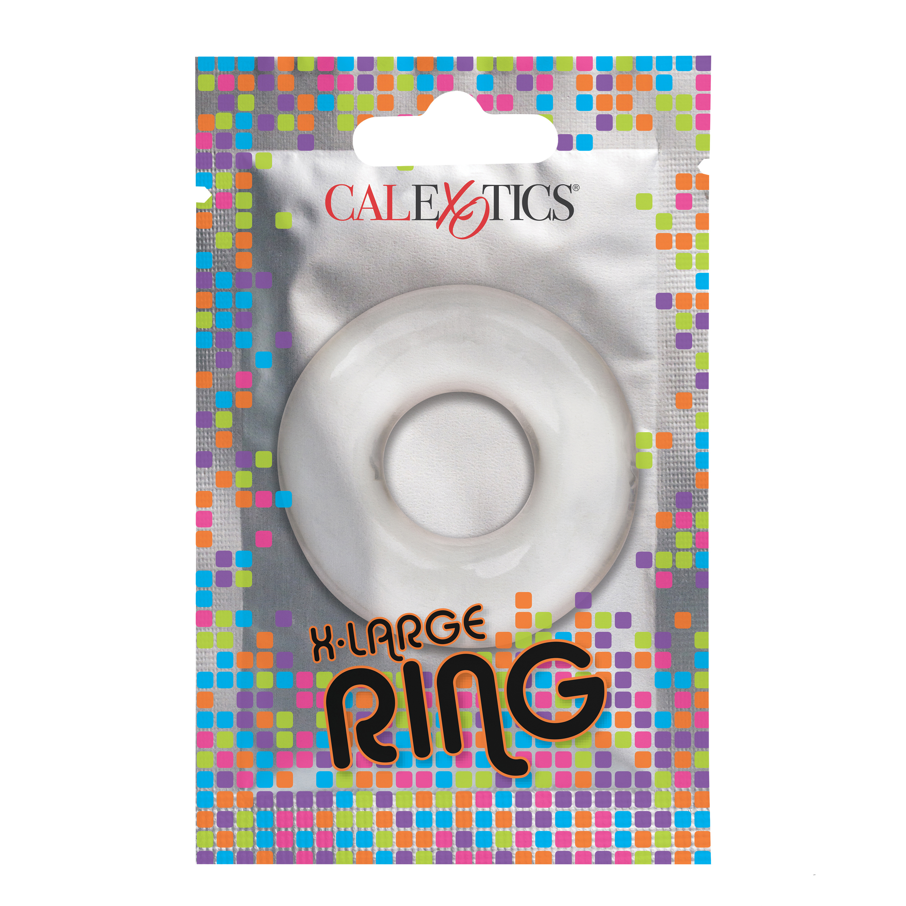 CalExotics - Foil Pack X-Large Ring - Clear - Cockrings