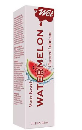 Wet - Wet Flavored Juicy Watermelon 3.1oz - Lubricants, Creams & Glides