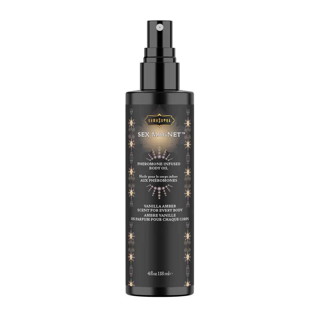 Kama Sutra - Sex Magnet Pheromone Body Spray Vanilla Amber 4oz - Bath & Body