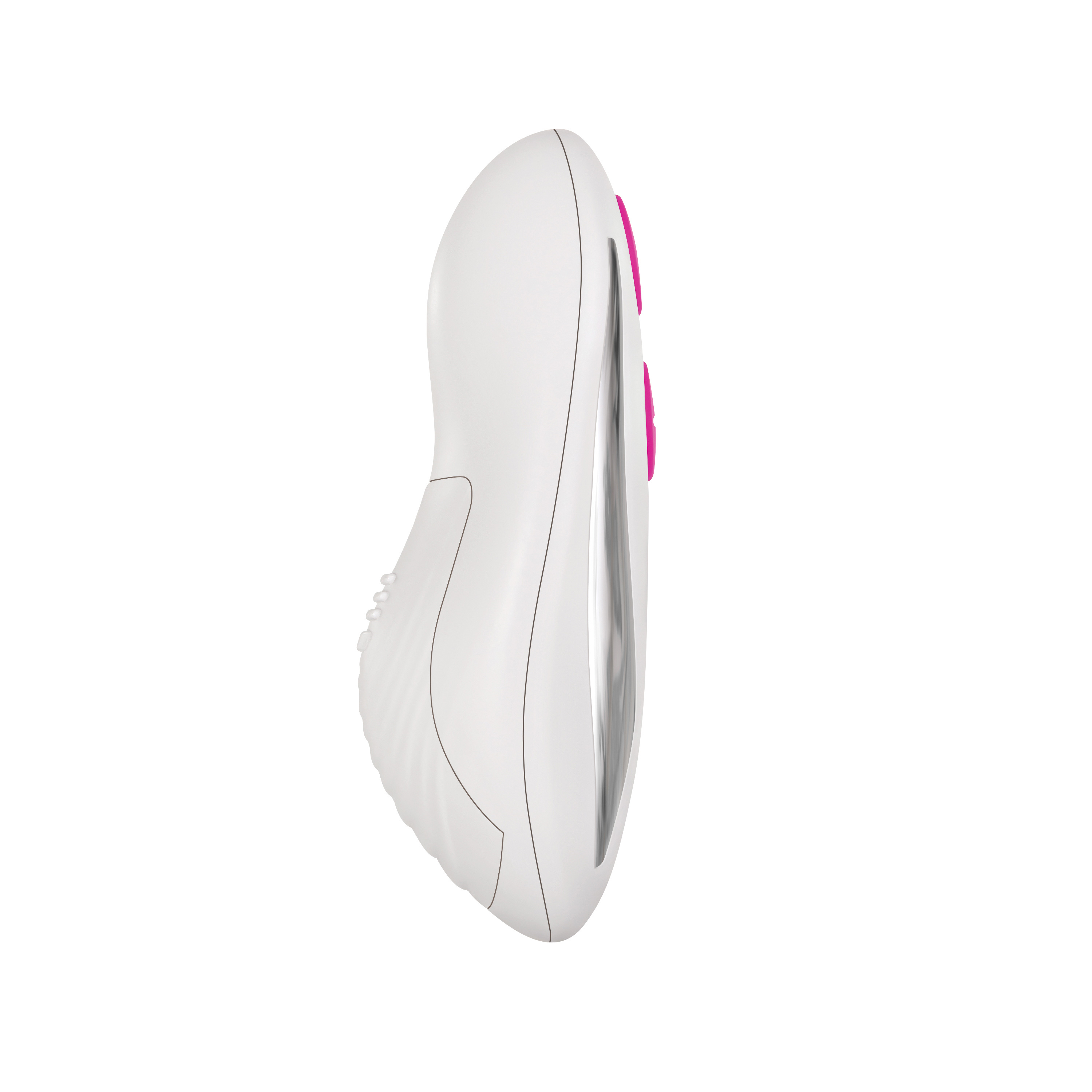 Gender X - Gender X Under The Radar Rechargeable Remote-Controlled Magnetic Silicone Underwear Vibrator Pink - Vibrators - Silicone