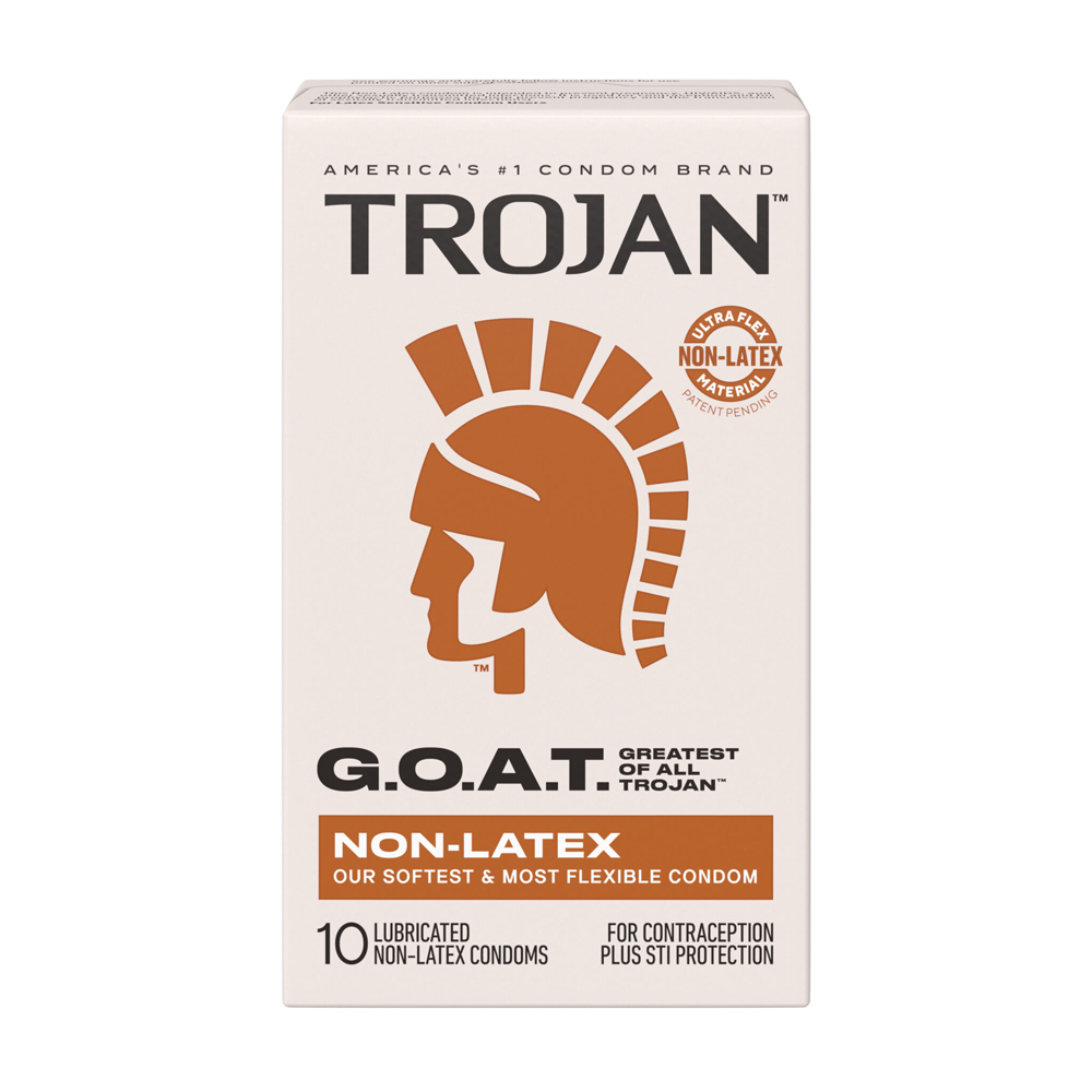 Paradise Marketing - Trojan Goat Non-Latex Condoms 10 Pack - Condoms