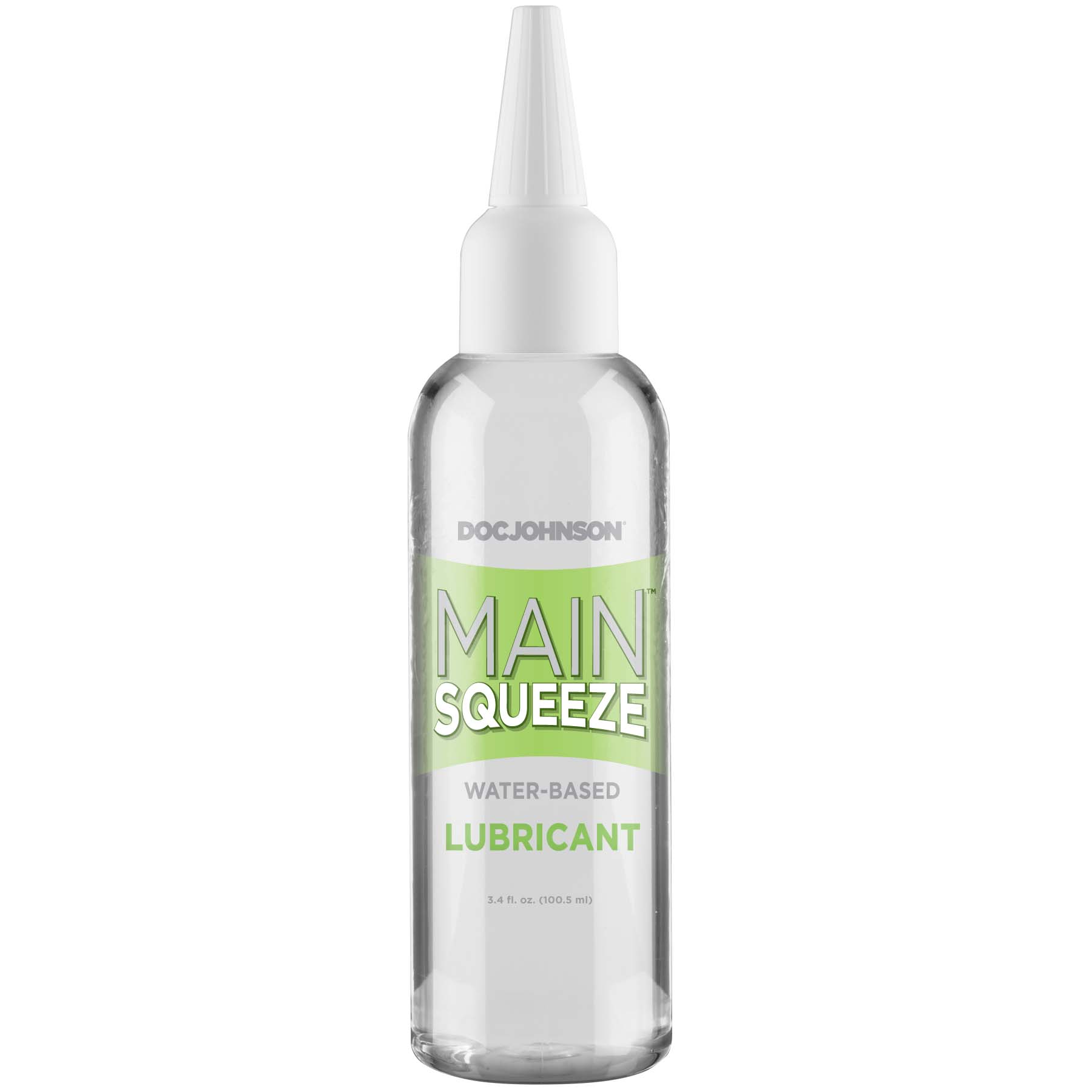 Doc Johnson - Main Squeeze - Water Based - 3.4 Fl. Oz. Bulk - Lubricants, Creams & Glides