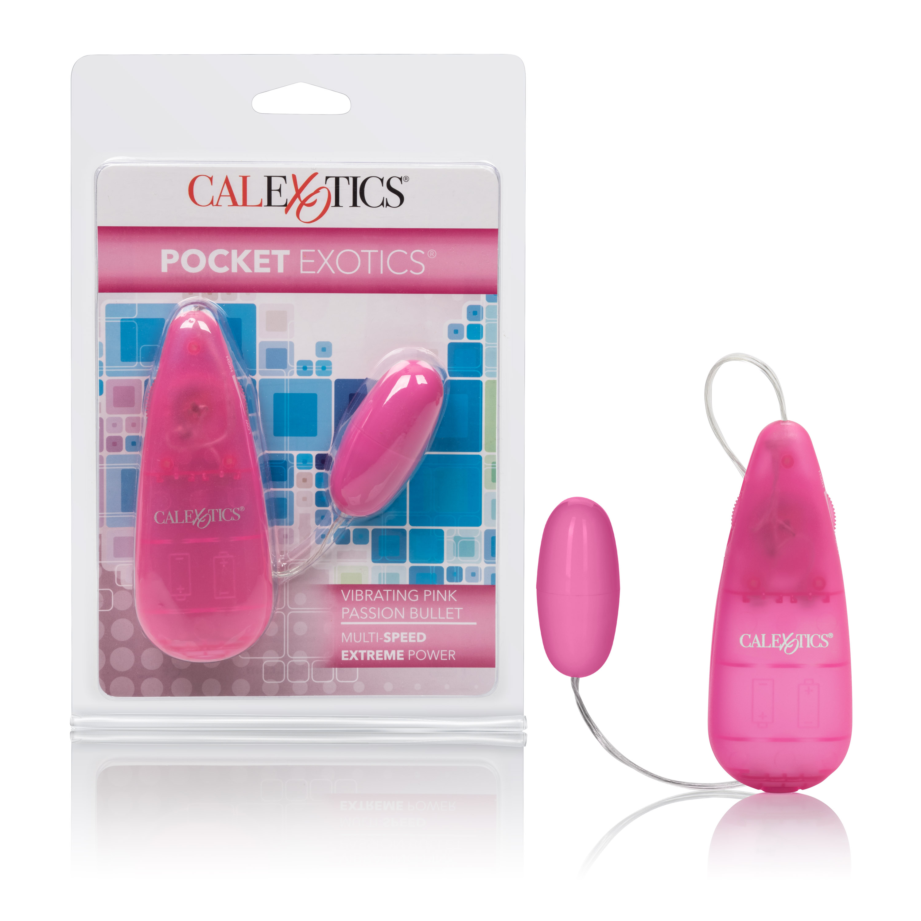 CalExotics - Pocket Exotics Bullet - Pink Passion - Clit Stimulators